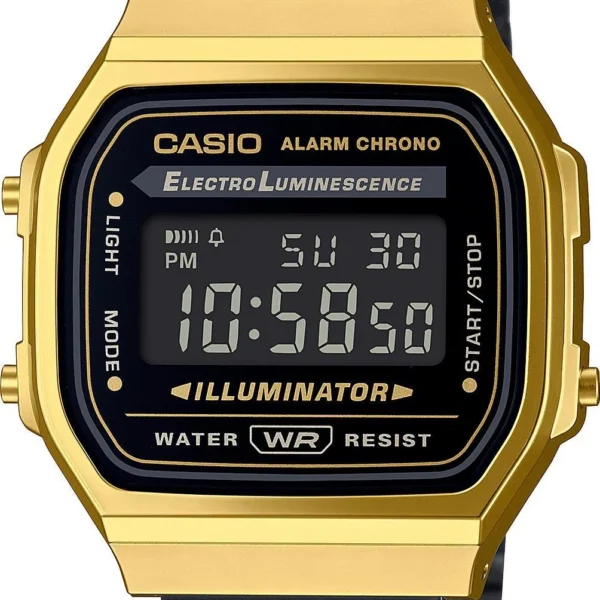 Оригинальные наручные часы Casio A-168WEGB-1B
