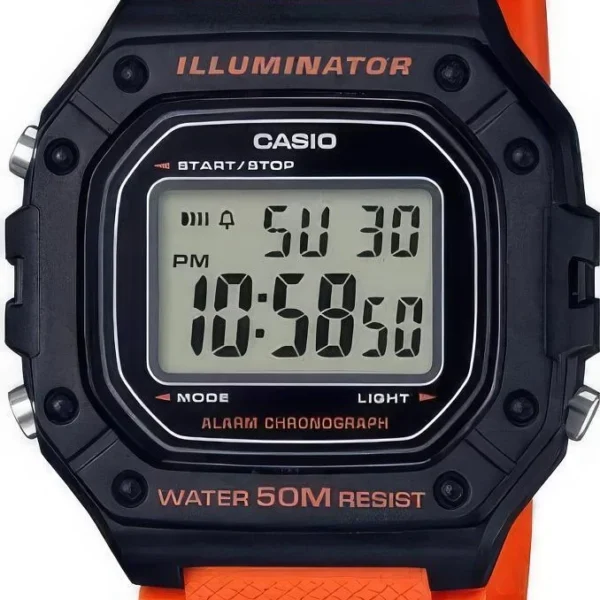 Оригинальные наручные часы Casio W-218H-4B2