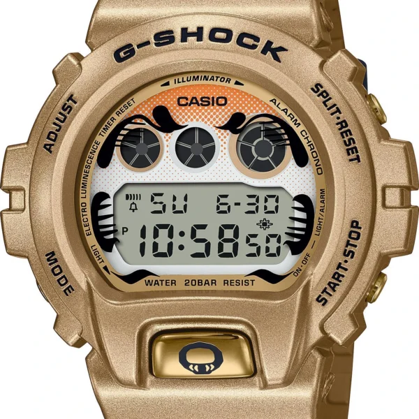 Оригинальные наручные часы Casio DW-6900GDA-9E