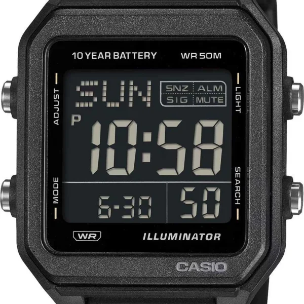 Оригинальные наручные часы Casio W-221H-1B