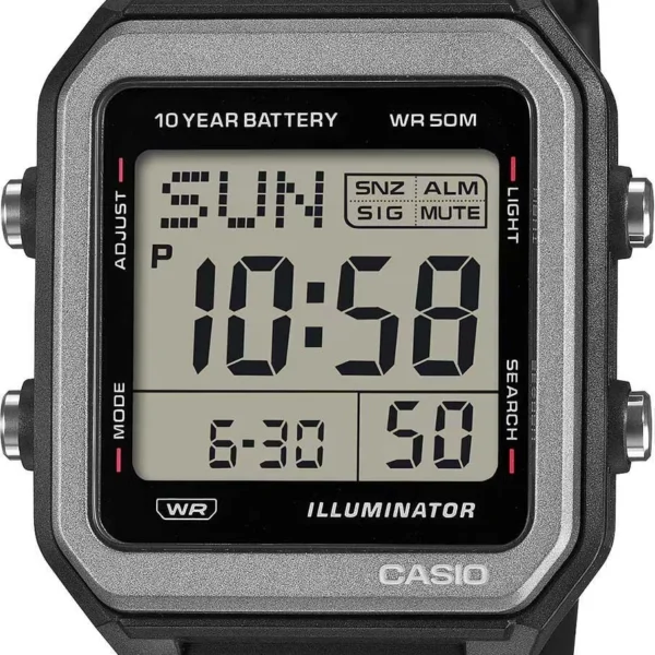 Оригинальные наручные часы Casio W-221H-1A