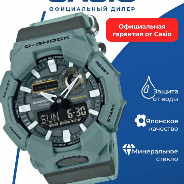 Японские наручные часы Casio G-SHOCK GA-010CE-2A с хронографом