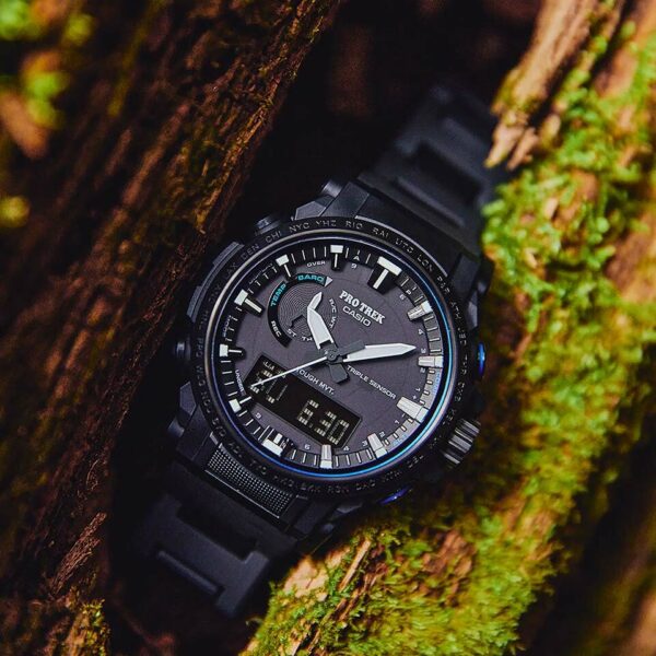 Наручные часы CASIO PRW-61FC-1F, сапфировое стекло, ремешок из биопластика