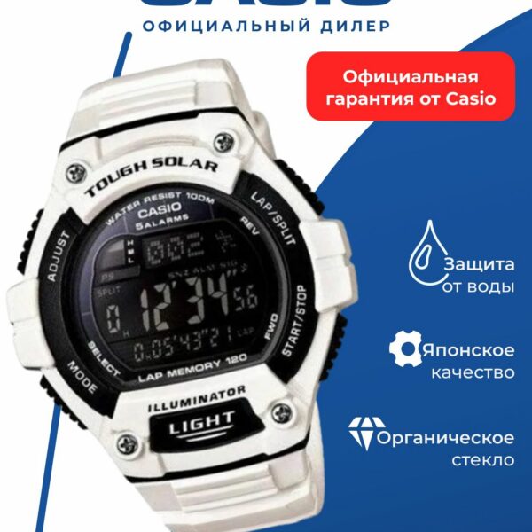 Японские наручные часы Casio Collection W-S220C-7B