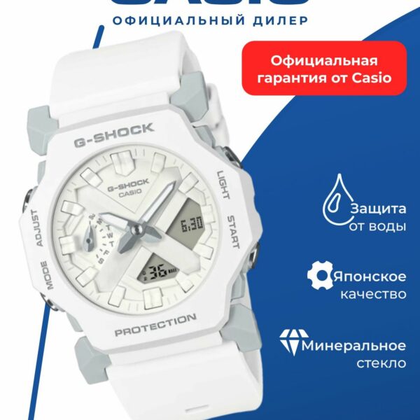 Японские наручные часы Casio G-SHOCK GA-2300-7A с хронографом