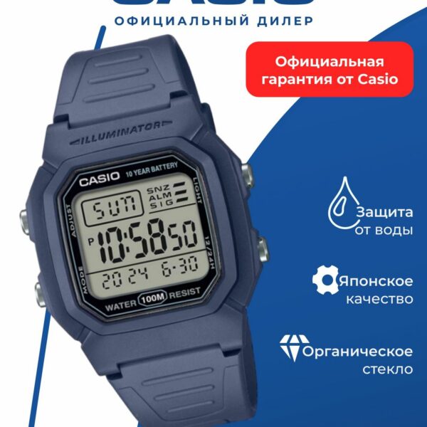 Наручные часы CASIO Collection W-800H-2A