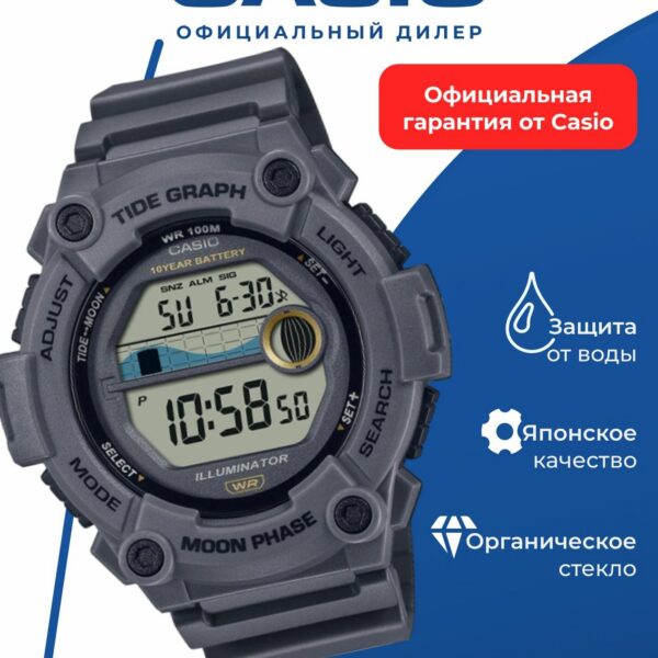 Японские наручные часы Casio WS-1300H-8A