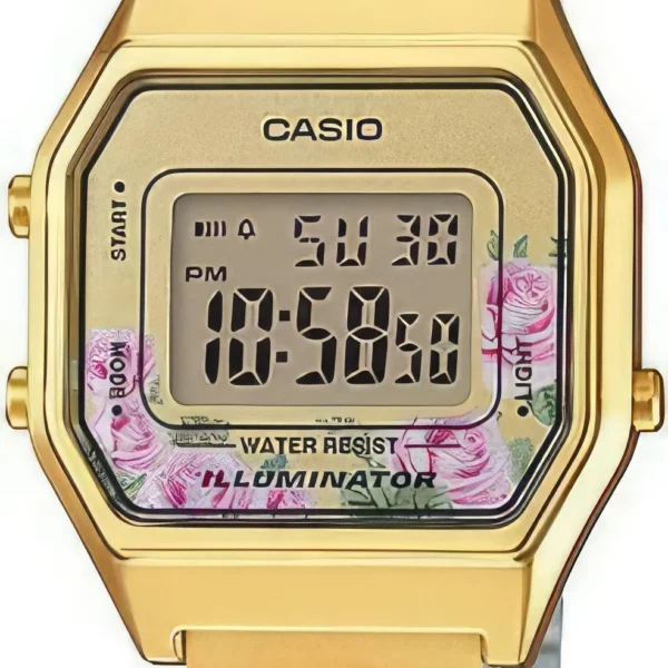 Оригинальные наручные часы Casio LA-680WGA-4C
