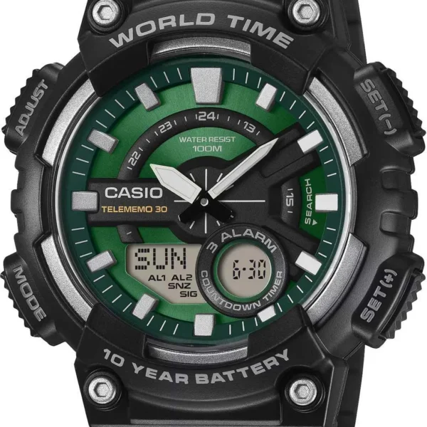 Оригинальные наручные часы Casio AEQ-110W-3A2